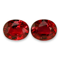 2.20&nbsp;Ct.Tw.Total Carat Weight Ruby Pair from Mozambique Video