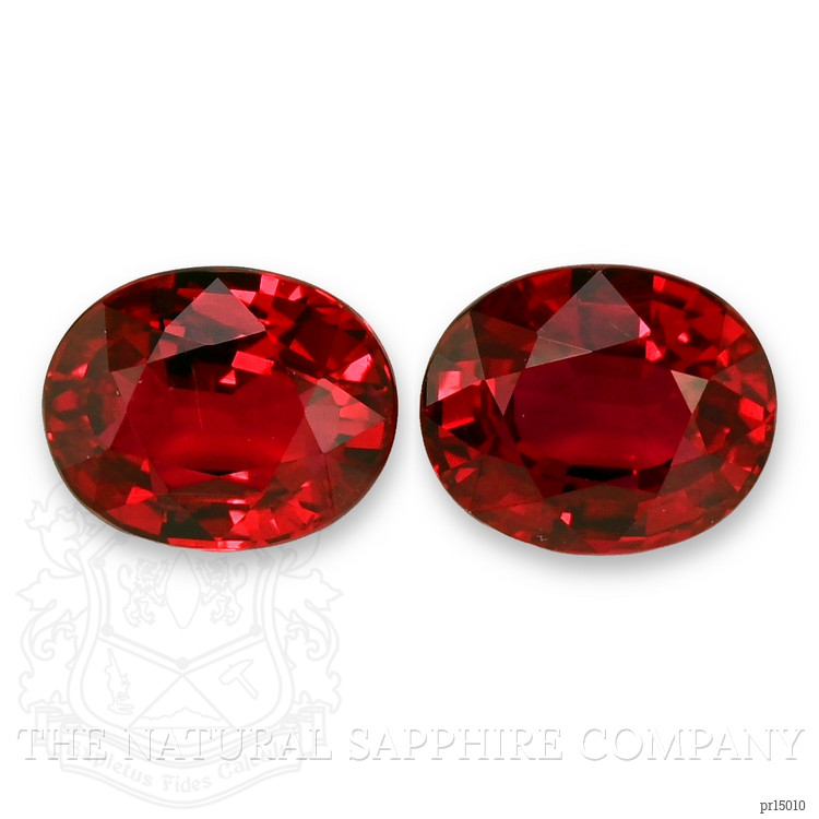 2.20 Ct.Tw. Ruby Pair from Mozambique