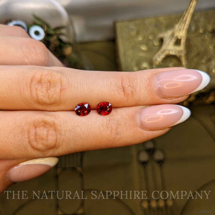 2.20 Ct.Tw. Ruby Pair from Mozambique