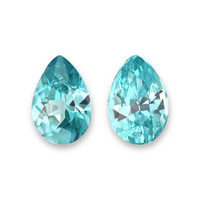 4.03&nbsp;Ct.Tw.Total Carat Weight Blue Zircon Pair from Cambodia Video