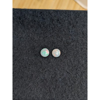 0.86&nbsp;Ct.Tw.Total Carat Weight Multi Color Cabochon Opal Pair from Australia Life Style
