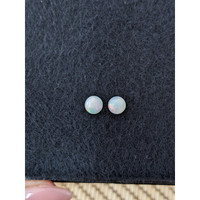 0.88&nbsp;Ct.Tw.Total Carat Weight Multi Color Cabochon Opal Pair from Australia Life Style