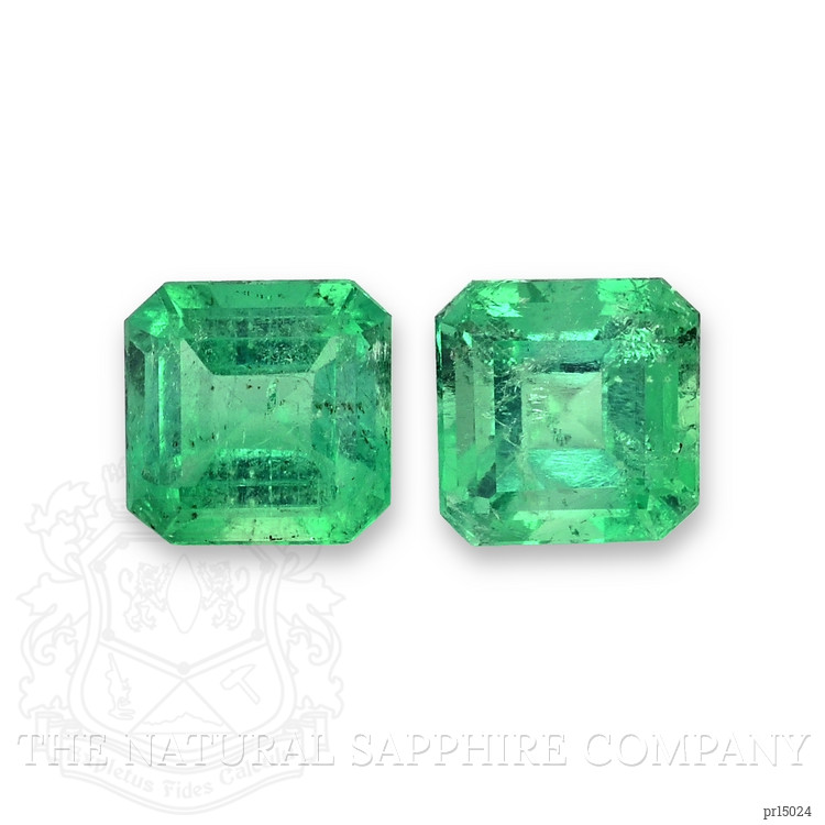 4.51 Ct.Tw. Emerald Pair from Colombia