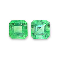 3.65&nbsp;Ct.Tw.Total Carat Weight Emerald Pair from Colombia Video