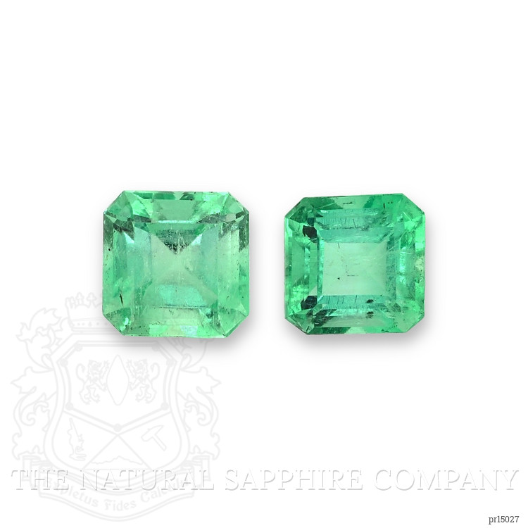 3.68 Ct.Tw. Emerald Pair from Colombia