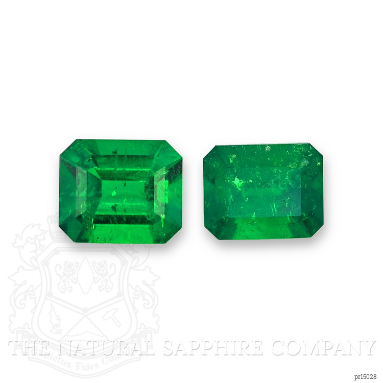 1.43 Ct.Tw. Emerald Pair from Colombia