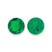 1.98 Ct.Tw.Total Carat Weight Emerald Pair from Colombia Video