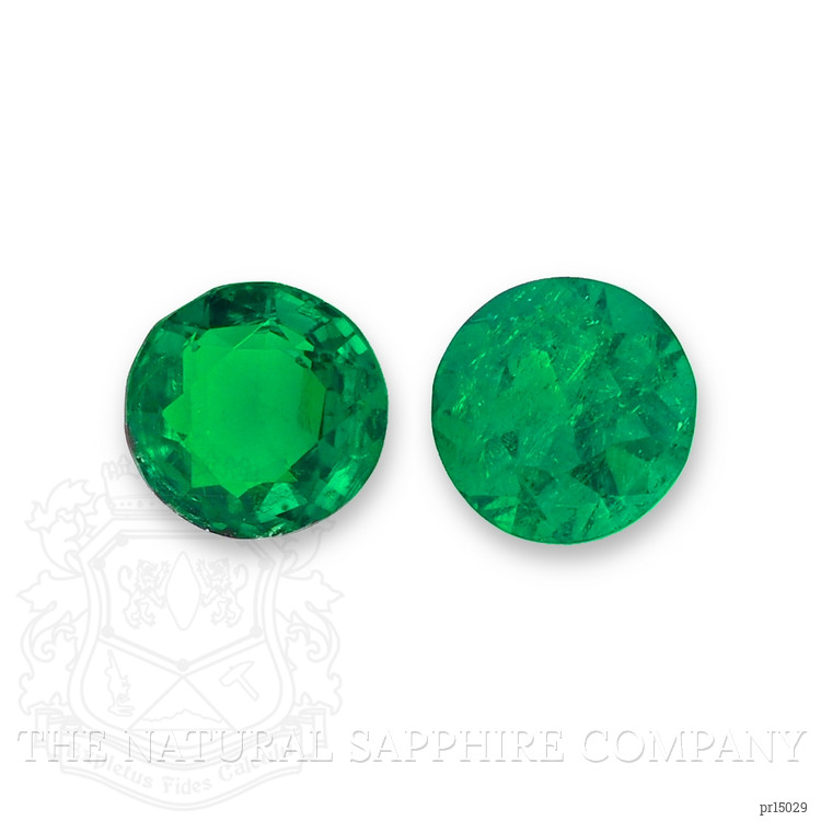 1.98 Ct.Tw. Emerald Pair from Colombia