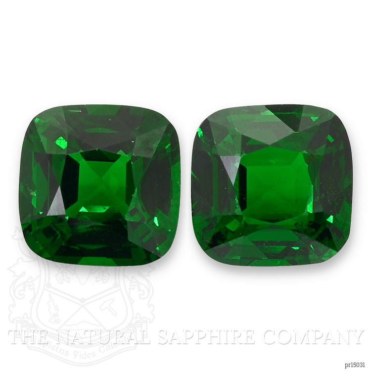 6.11 Ct.Tw. Tsavorite Garnet Pair from Madagascar