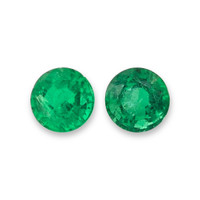6.10&nbsp;Ct.Tw.Total Carat Weight Emerald Pair from Zambia Video