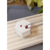 1.21 Ct.Tw.Total Carat Weight Pinkish Red Ruby Pair from Mozambique Life Style