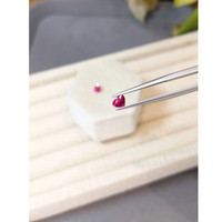 1.10&nbsp;Ct.Tw.Total Carat Weight Pinkish Red Ruby Pair from Mozambique Life Style