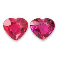 1.24&nbsp;Ct.Tw.Total Carat Weight Ruby Pair from Mozambique Video