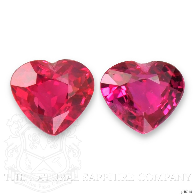 1.24 Ct.Tw. Ruby Pair from Mozambique