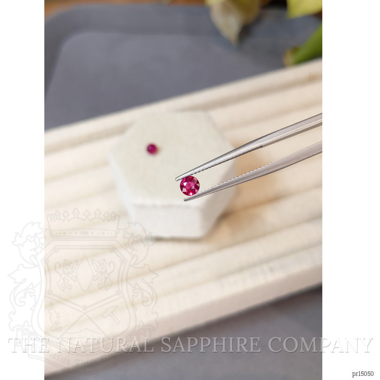 1.08 Ct.Tw. Pinkish Red Ruby Pair from Mozambique