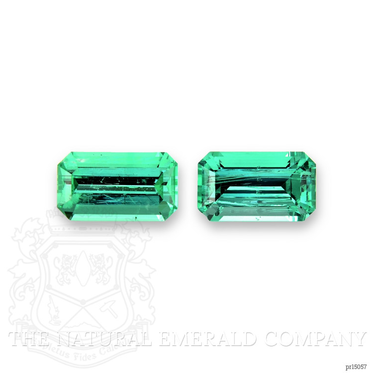 1.11 Ct.Tw. Emerald Pair from Russia
