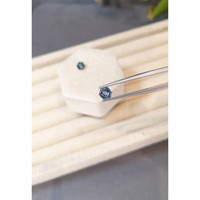 1.46&nbsp;Ct.Tw.Total Carat Weight Bluish Green Sapphire Pair from Montana Life Style