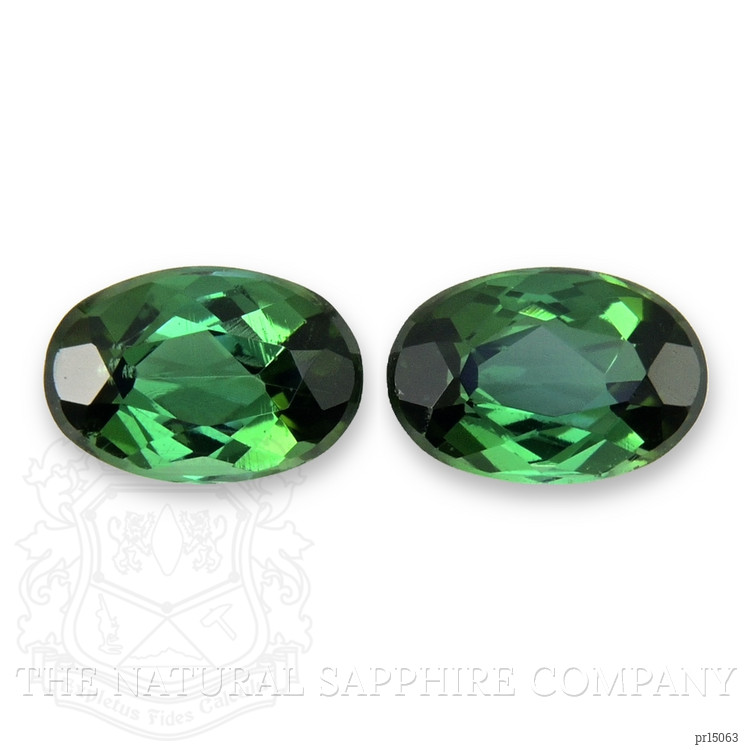 1.13 Ct.Tw. Green Tourmaline Pair from Brazil