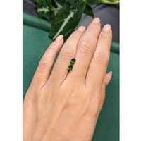 1.13&nbsp;Ct.Tw.Total Carat Weight Green Tourmaline Pair from Brazil Life Style