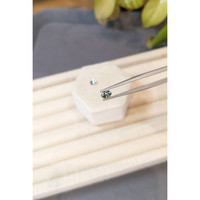 0.71 Ct.Tw.Total Carat Weight Green Sapphire Pair from Montana Life Style