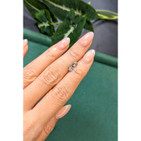 0.84 Ct.Tw.Total Carat Weight Greenish Blue Sapphire Pair from Montana Life Style