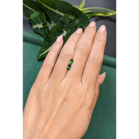1.01&nbsp;Ct.Tw.Total Carat Weight Green Tourmaline Pair from Brazil Life Style