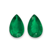 9.30&nbsp;Ct.Tw.Total Carat Weight Emerald Pair from Brazil Video
