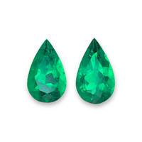 3.48&nbsp;Ct.Tw.Total Carat Weight Emerald Pair from Colombia Video