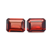 2.38&nbsp;Ct.Tw.Total Carat Weight Red Almandine Garnet Pair from Ceylon (Sri Lanka) Video