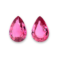 4.58 Ct.Tw.Total Carat Weight Pink Sapphire Pair from Madagascar Video