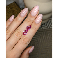 4.58&nbsp;Ct.Tw.Total Carat Weight Pink Sapphire Pair from Madagascar Life Style