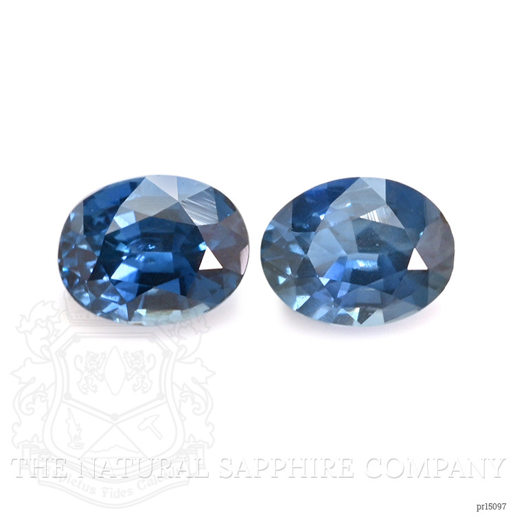 1.05 Ct.Tw. Blue Sapphire Pair from Madagascar