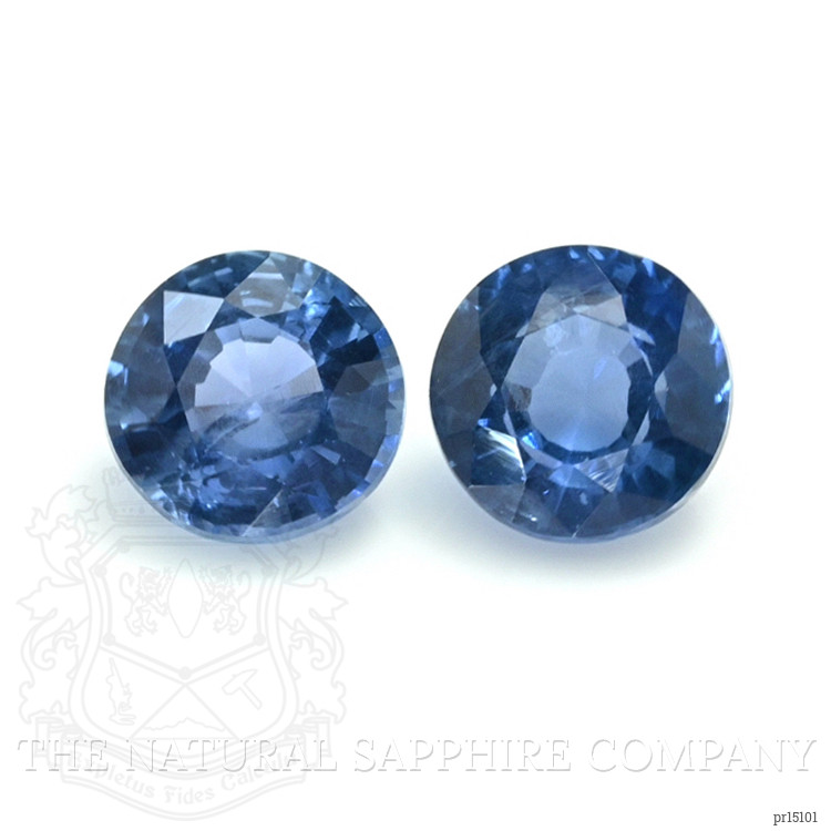 1.22 Ct.Tw. Blue Sapphire Pair from Madagascar