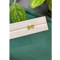 2.12&nbsp;Ct.Tw.Total Carat Weight Yellow Sapphire Pair from Ceylon (Sri Lanka) Life Style