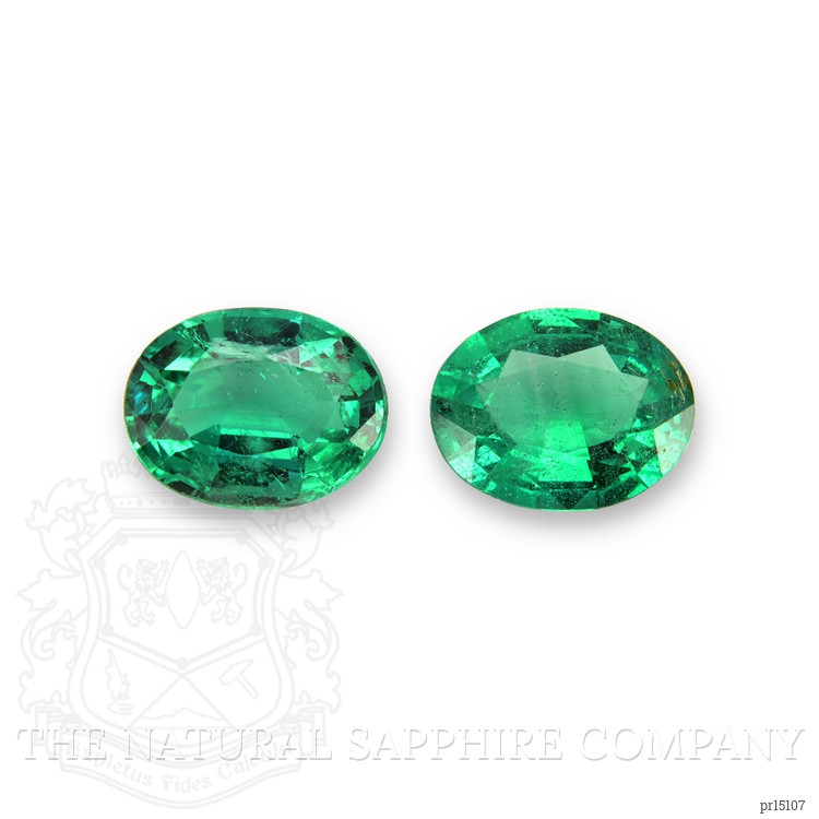 2.95 Ct.Tw. Emerald Pair from Zambia