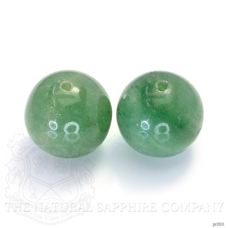 21.52 Ct.Tw. Green Jade Pair from Burma (Myanmar)