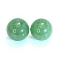 20.81&nbsp;Ct.Tw.Total Carat Weight Green Jade Pair from Burma (Myanmar) Video