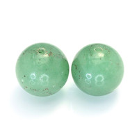 19.86&nbsp;Ct.Tw.Total Carat Weight Green Jade Pair from Burma (Myanmar) Video