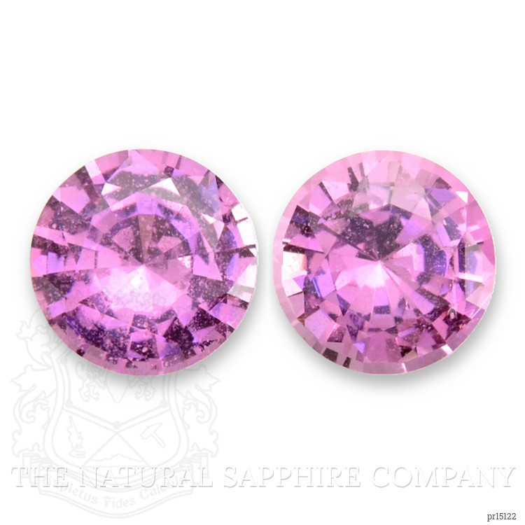 0.97 Ct.Tw. Pink Sapphire Pair from Ceylon (Sri Lanka)