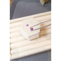 0.87&nbsp;Ct.Tw.Total Carat Weight Pink Sapphire Pair from Ceylon (Sri Lanka) Life Style