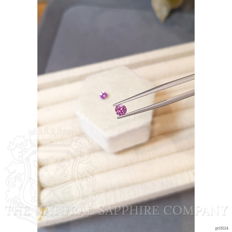 0.87 Ct.Tw. Pink Sapphire Pair from Ceylon (Sri Lanka)