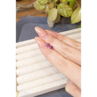 1.01&nbsp;Ct.Tw.Total Carat Weight Pink Sapphire Pair from Ceylon (Sri Lanka) Life Style