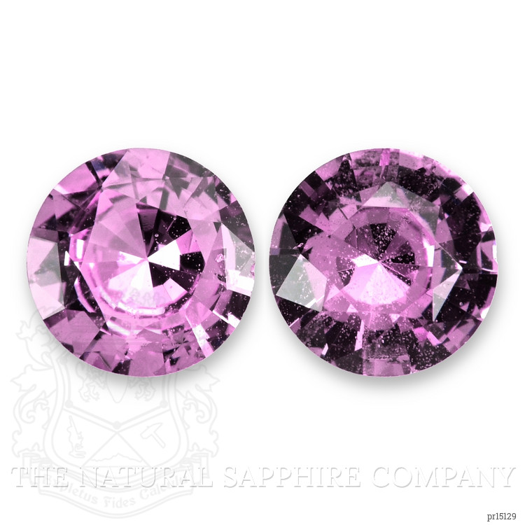 0.93 Ct.Tw. Pink Sapphire Pair from Ceylon (Sri Lanka)