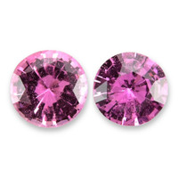0.81&nbsp;Ct.Tw.Total Carat Weight Pink Sapphire Pair from Ceylon (Sri Lanka) Video