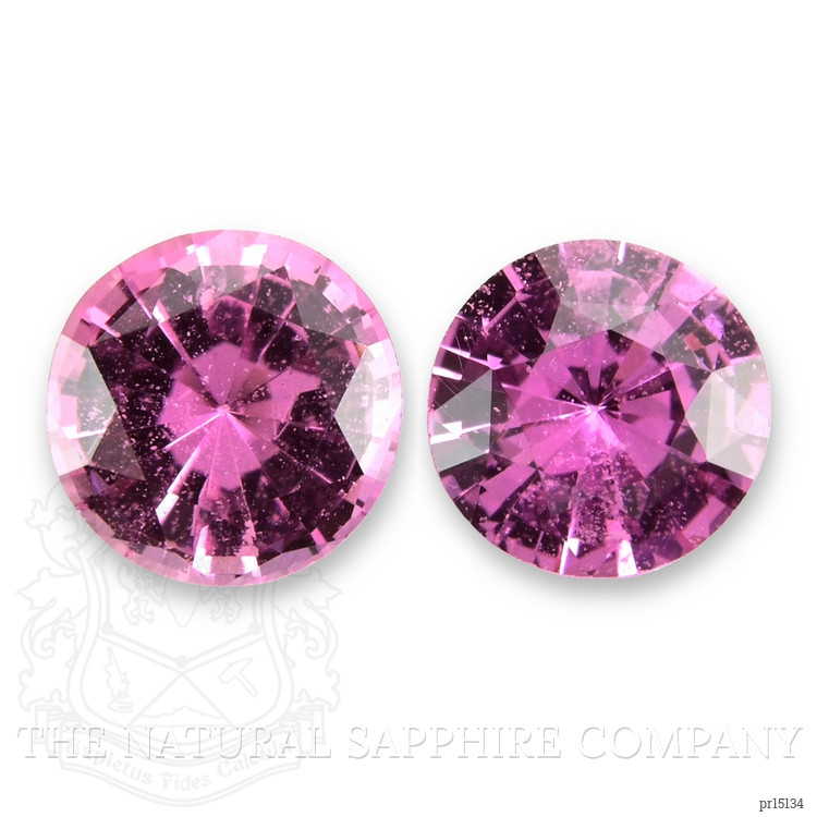 0.81 Ct.Tw. Pink Sapphire Pair from Ceylon (Sri Lanka)