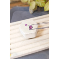 1.20&nbsp;Ct.Tw.Total Carat Weight Purplish Pink Sapphire Pair from Ceylon (Sri Lanka) Life Style