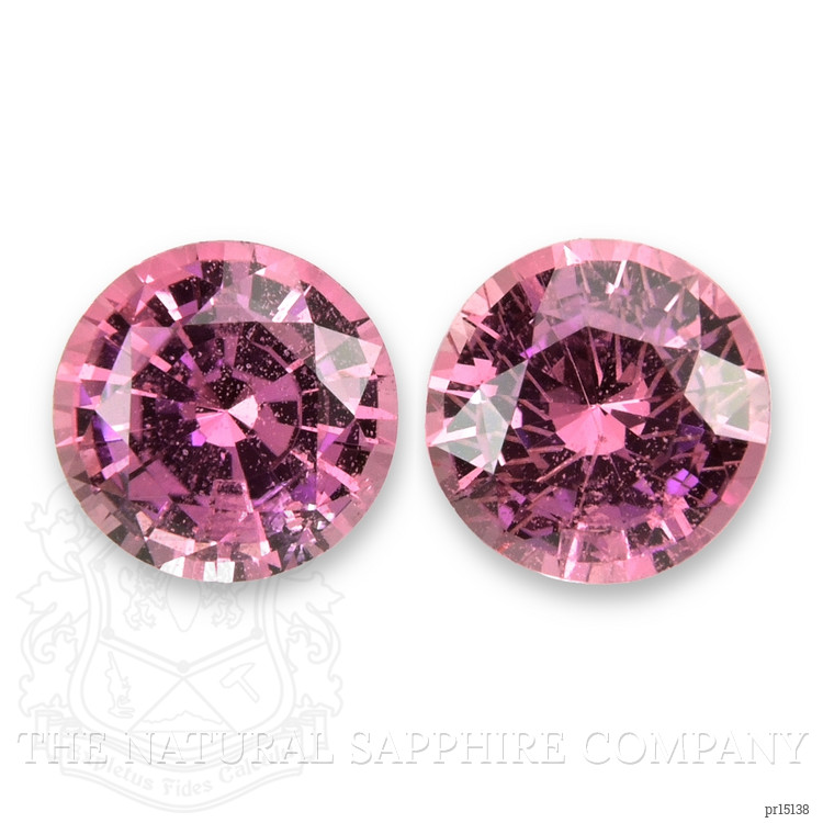 1.51 Ct.Tw. Pink Sapphire Pair from Ceylon (Sri Lanka)