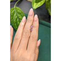 1.51&nbsp;Ct.Tw.Total Carat Weight Pink Sapphire Pair from Ceylon (Sri Lanka) Life Style