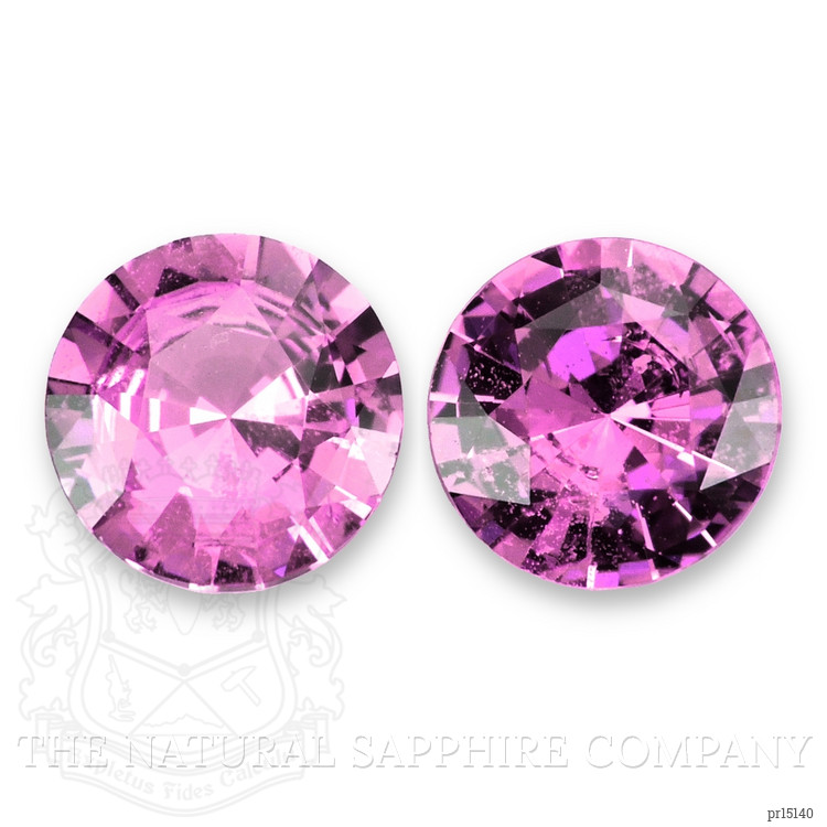 1.19 Ct.Tw. Purplish Pink Sapphire Pair from Ceylon (Sri Lanka)
