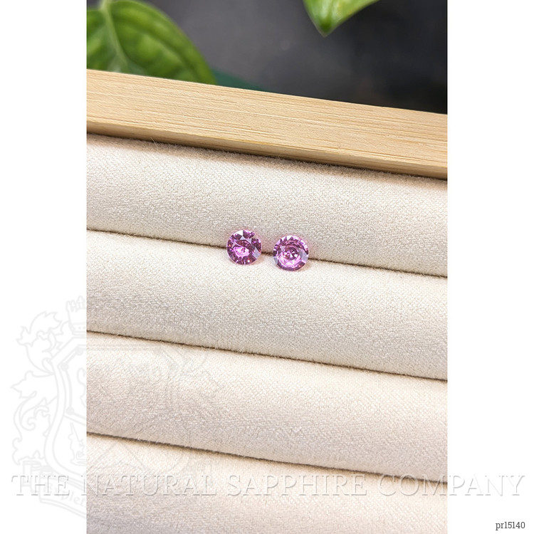 1.19 Ct.Tw. Purplish Pink Sapphire Pair from Ceylon (Sri Lanka)
